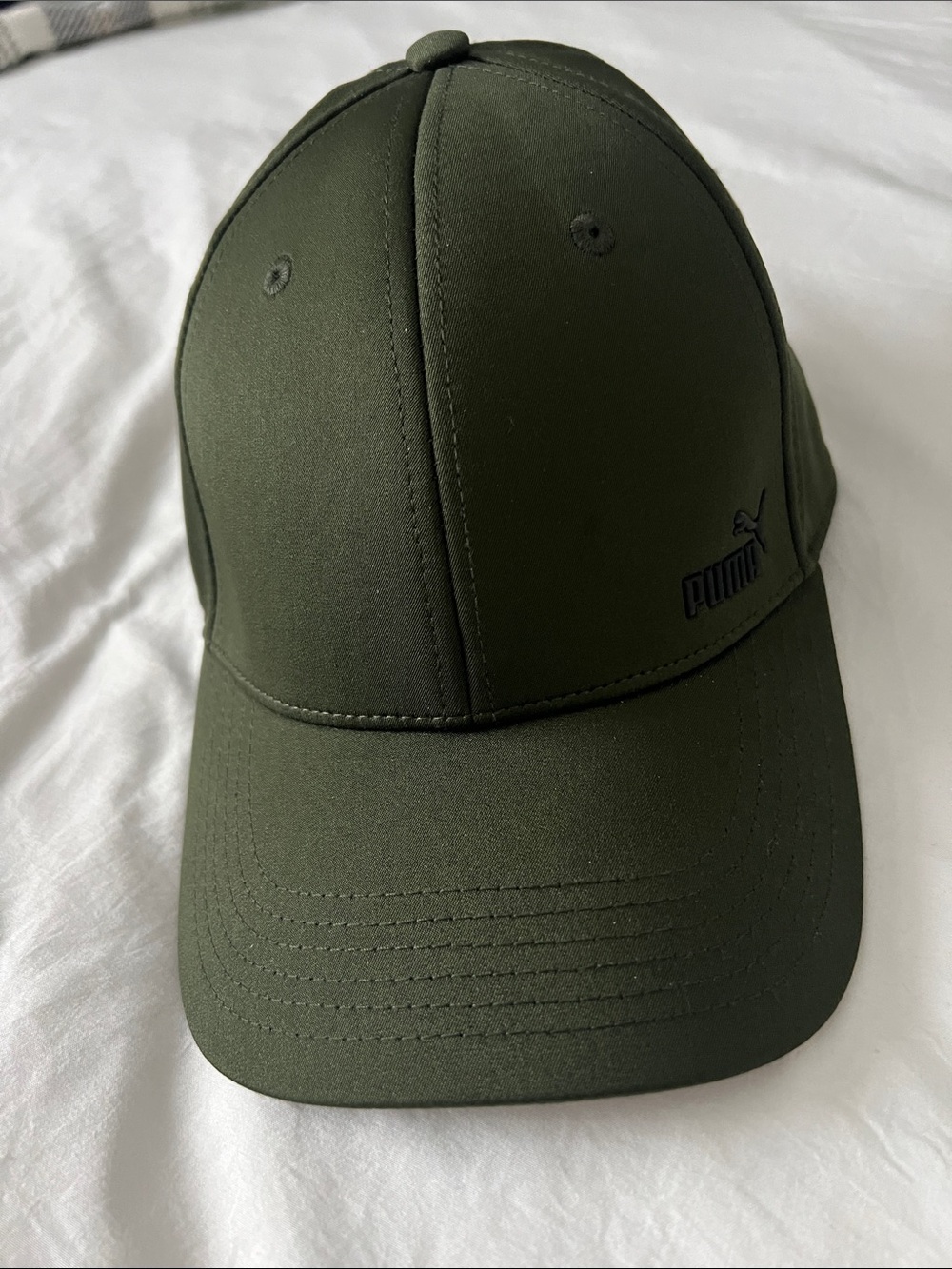 Puma Olive Green Baseball Cap